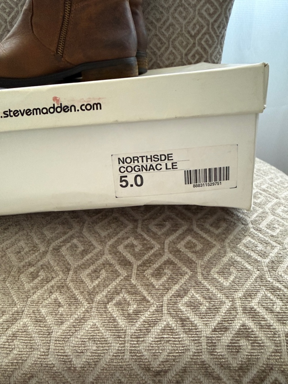 Steve Madden Brown Quilted Below-the-Knee Boots - Picture 2 of 8